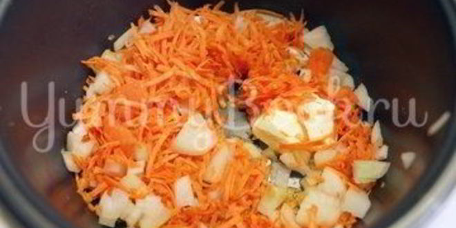 Рецепт перловой каши с куриными желудочками в мультиварке