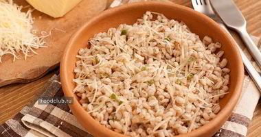 Рецепт Перловой каши с сыром