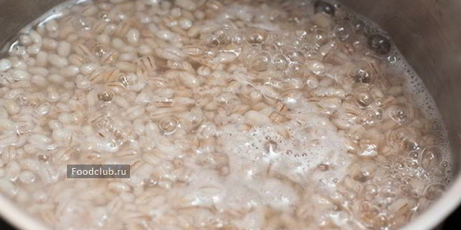 Рецепт перловой каши с сыром