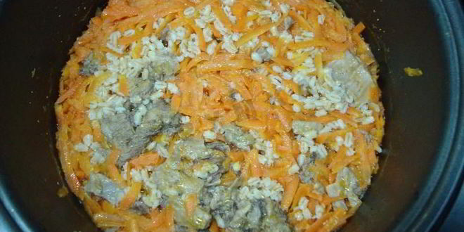 Рецепт перловой каши с тушенкой в мультиварке