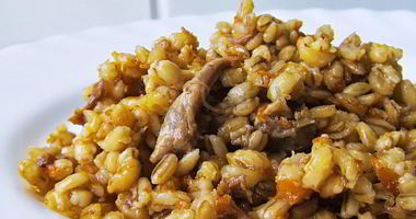 Рецепт Перловой каши с тушенкой