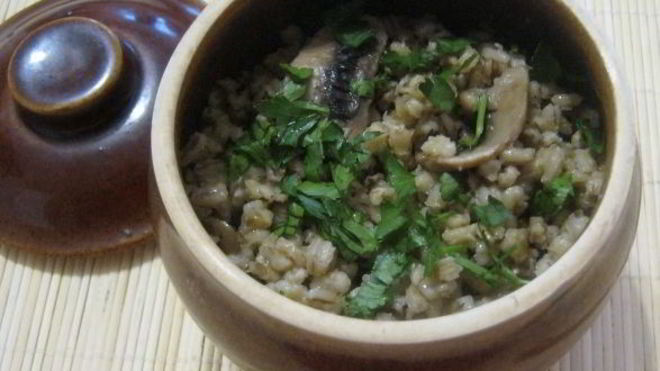 Рецепт перловой каши в духовке