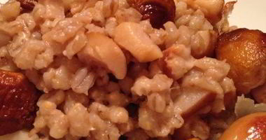 Рецепт Перловки с белыми грибами