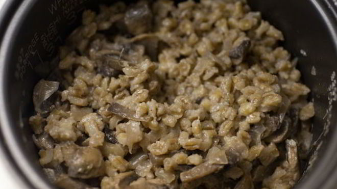 Рецепт перловки с грибами в мультиварке