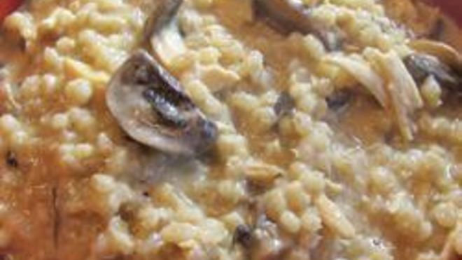Рецепт перловки с курицей и грибами