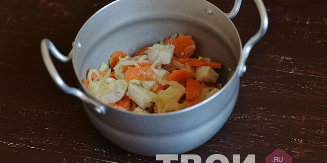 Рецепт перловки с нутом и куриной грудкой