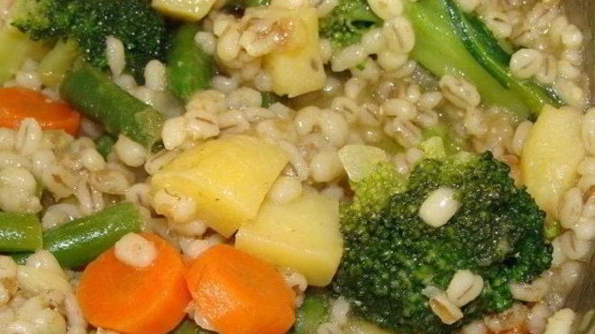 Рецепт перловки с овощами