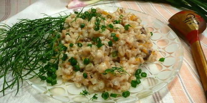 Рецепт перловки с тушенкой в мультиварке