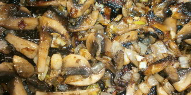 Рецепт постной перловой каши с грибами