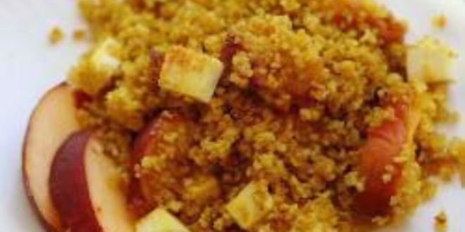 Рецепт Пшеничной каши с фруктами