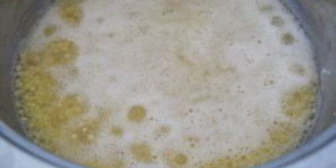 Рецепт каши пшенной постной