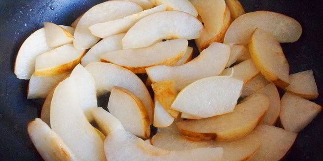 Рецепт каши пшенной с грушами и изюмом