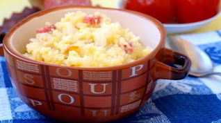 Рецепт Пшеной каши с квашеной капустой