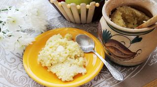 Рецепт Пшенной каши на молоке в духовке в горшочке