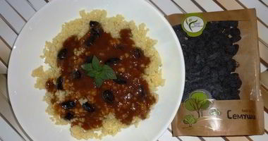 Рецепт Пшенной каши с фруктовым соусом