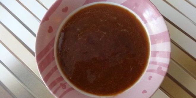 Рецепт пшенной каши с фруктовым соусом