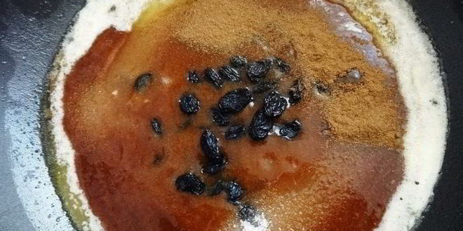 Рецепт пшенной каши с фруктовым соусом