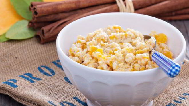 Рецепт пшенной каши с корицей