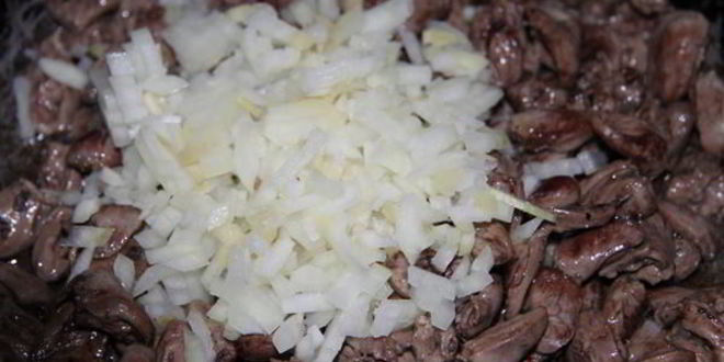 Рецепт пшенной каши с куриными сердечками