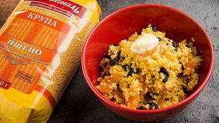 Рецепт Пшенной каши с сухофруктами