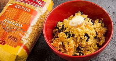 Рецепт Пшенной каши с сухофруктами