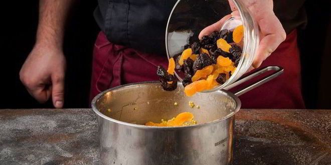 Рецепт пшенной каши с сухофруктами