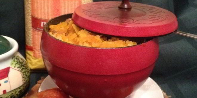 Рецепт Пшенной каши с тыквой и сухофруктами