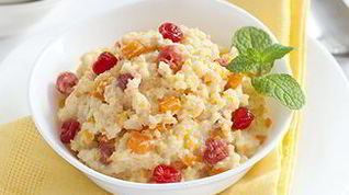 Рецепт Пшенной каши с тыквой, корицей и вяленой вишней в мультиварке