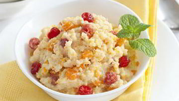 Рецепт Пшенной каши с тыквой, корицей и вяленой вишней в мультиварке