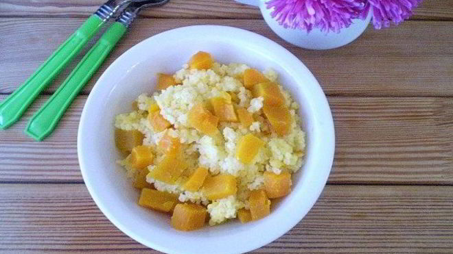 Рецепт пшенной каши с тыквой на молоке