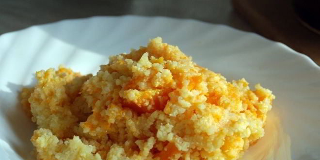 Рецепт Пшенной каши с тыквой на воде