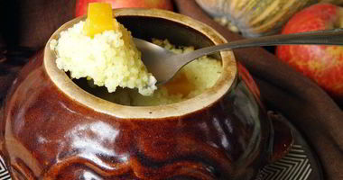 Рецепт Пшенной каши с тыквой в духовке