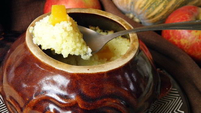 Рецепт пшенной каши с тыквой в духовке