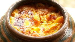 Рецепт Пшенной каши с тыквой в горшочке