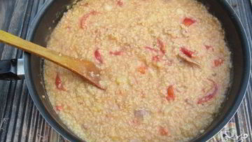 Рецепт Пшенной каши со свининой