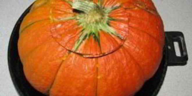 Рецепт пшенной каши в тыкве