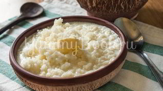 Рецепт Рисовой молочной каши в мультиварке