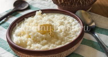 Рецепт Рисовой молочной каши в мультиварке