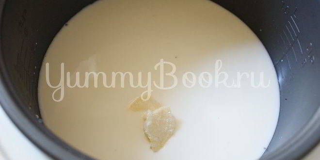 Рецепт рисовой молочной каши в мультиварке