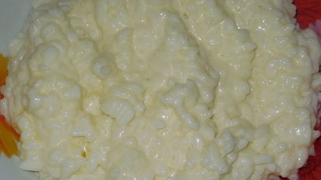 Рецепт рисовой молочной каши