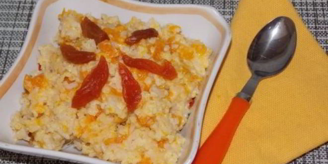 Рецепт Пшенно-рисовой каша на молоке