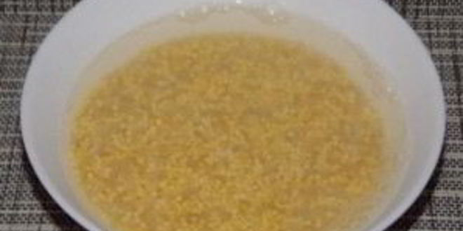 Рецепт пшенно-рисовой каша на молоке