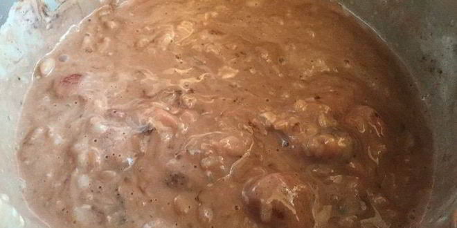 Рецепт рисовой каши с клубникой и шоколадом