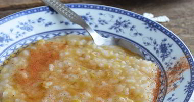 Рецепт Рисовой каши с ревенем