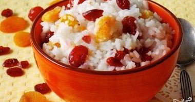 Рецепт Рисовой каши с сухофруктами