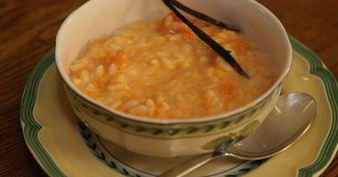 Рецепт Рисовой каши с тыквой и ванилью