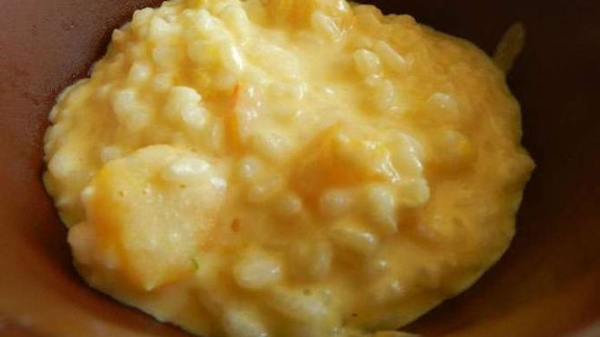 Рецепт рисовой каши с тыквой на молоке