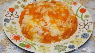 Рецепт Рисовой каши с тыквой на воде