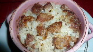 Рецепт Рисовой каши в горшочке