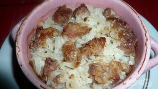 Рецепт Рисовой каши в горшочке